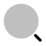 Search Broken SVG Icon